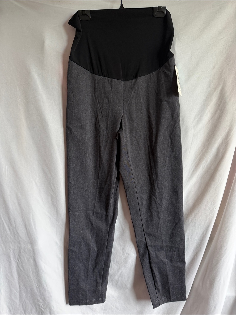 Three Seasons Maternity Black & Charcoal Skinny Maternity Pants